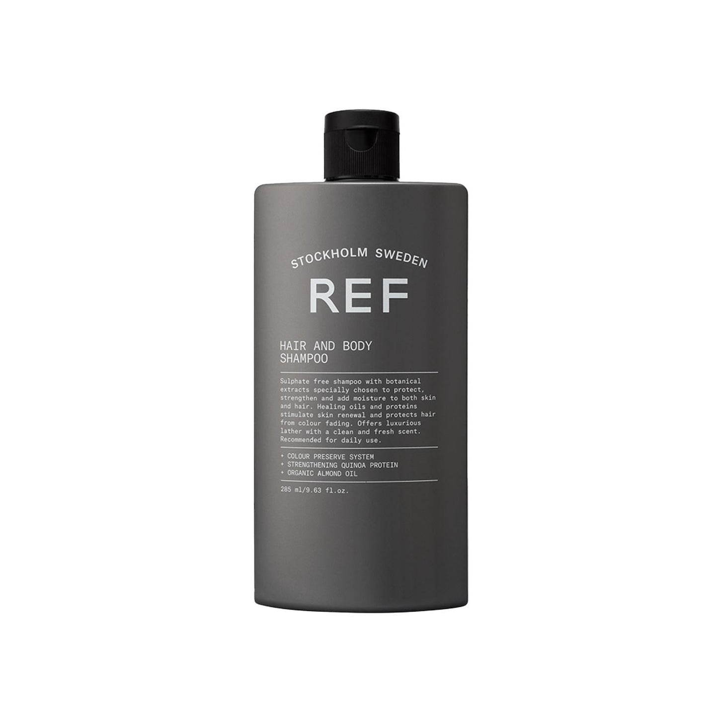 REF Moisturizing Shampoo and Body Wash - Hydrating, Strengthening for Dry Hair & Skin (285 ml)