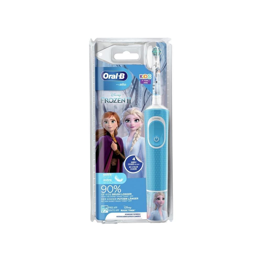 Oral-B Electric Toothbrush for Kids - Disney Princess Rechargeable Toothbrush for Children Aged 3+, Kids Oral Care