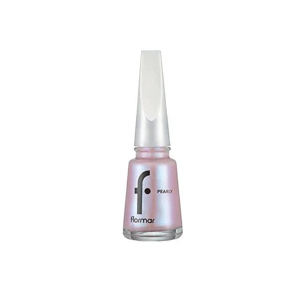 Flormar Pearly Nail Polish: Achieve Iridescent, Shimmering Nails with Long-Lasting, Fast-Drying Formula - 52 Radiant Colors.