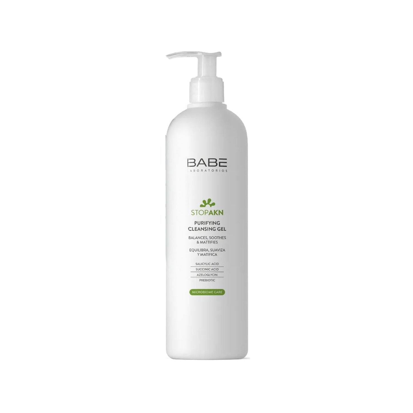 Babe Stop Akn: Purifying Acne Cleansing Gel - 400ml | Deep Pore Cleanser & Blemish Control for Clear, Healthy Skin