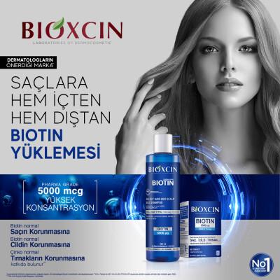 Bioxcin Biotin Shampoo for Hair Loss - 300ml Daily Hair Care for Thicker Fuller Hair