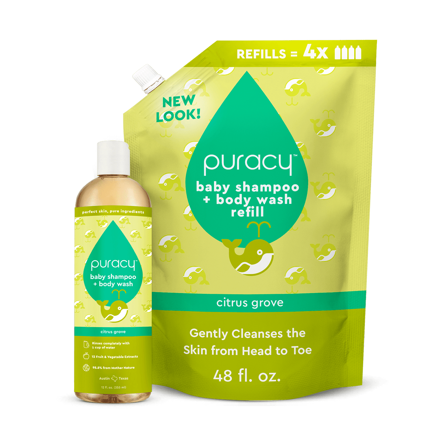 Baby Shampoo & Body Wash (Tear-Free) - M2G