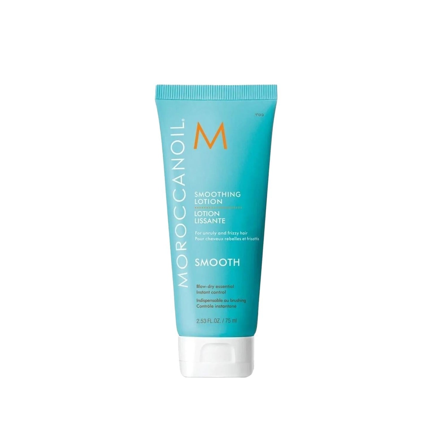 Moroccanoil Smoothing Lotion: Tame Frizz & Achieve Smooth, Manageable Hair - Moroccanoil Hair Product, Anti-Frizz Treatment | 2.54 fl oz