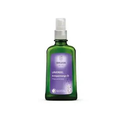 Weleda Lavender Body Care Oil - 100ml Natural Skincare for Calming & Moisturizing