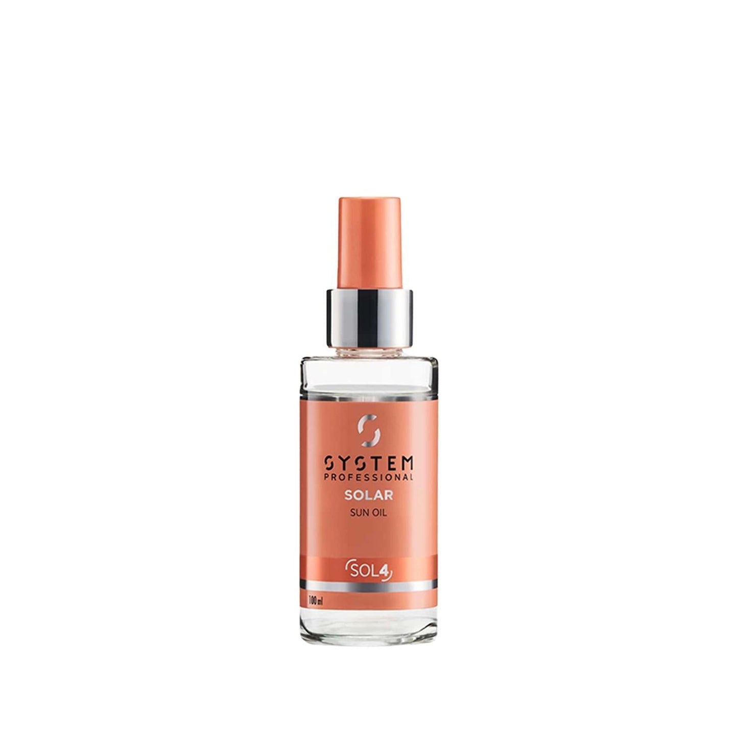 Wella System Professional Solar Sol4 Sun Oil 100 ml - Protect Your Hair from Sun Damage with Professional Hair Care Oil