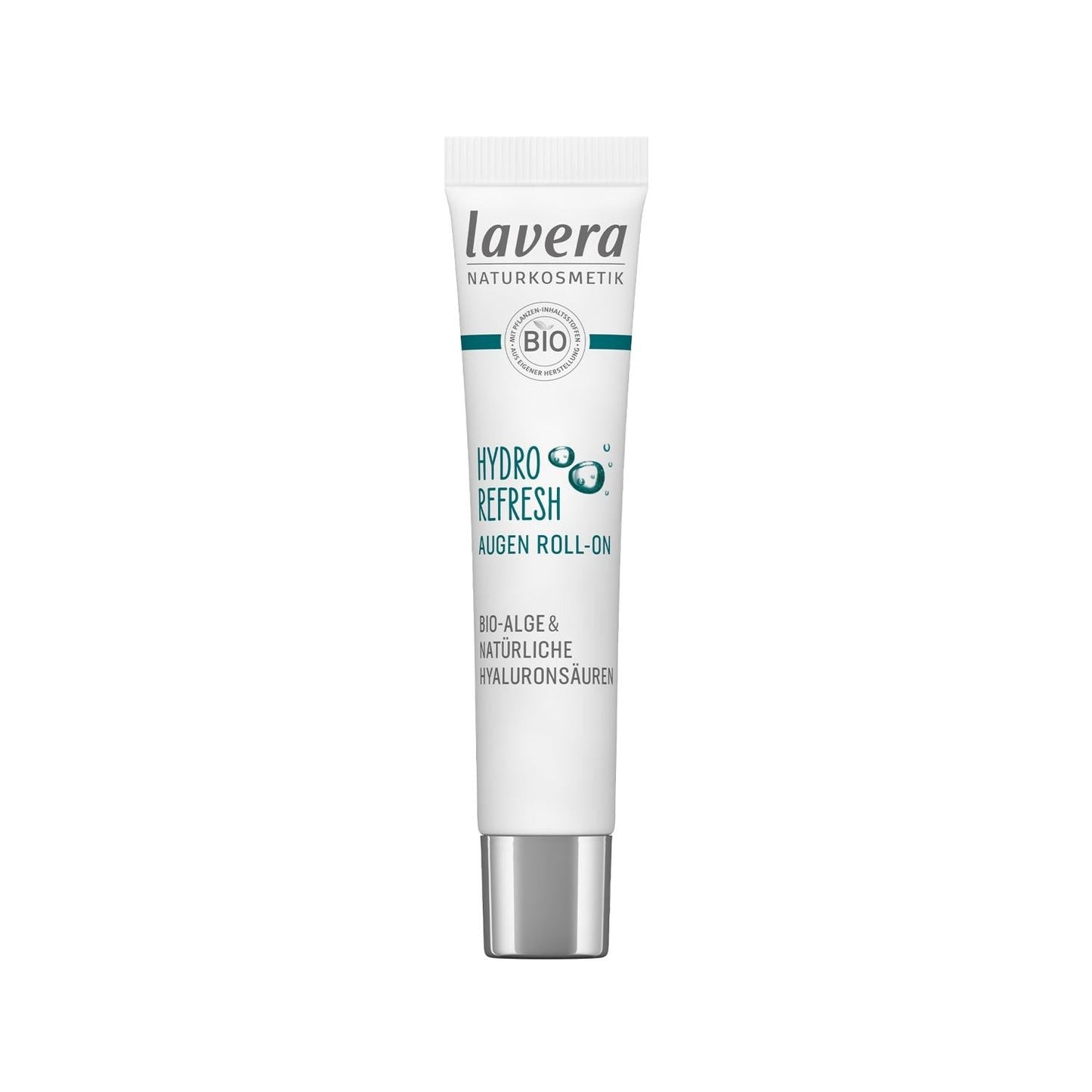 Lavera Hydro Refresh Eye Roll-On 15 ml - Natural Eye Care for Dark Circles & Puffiness