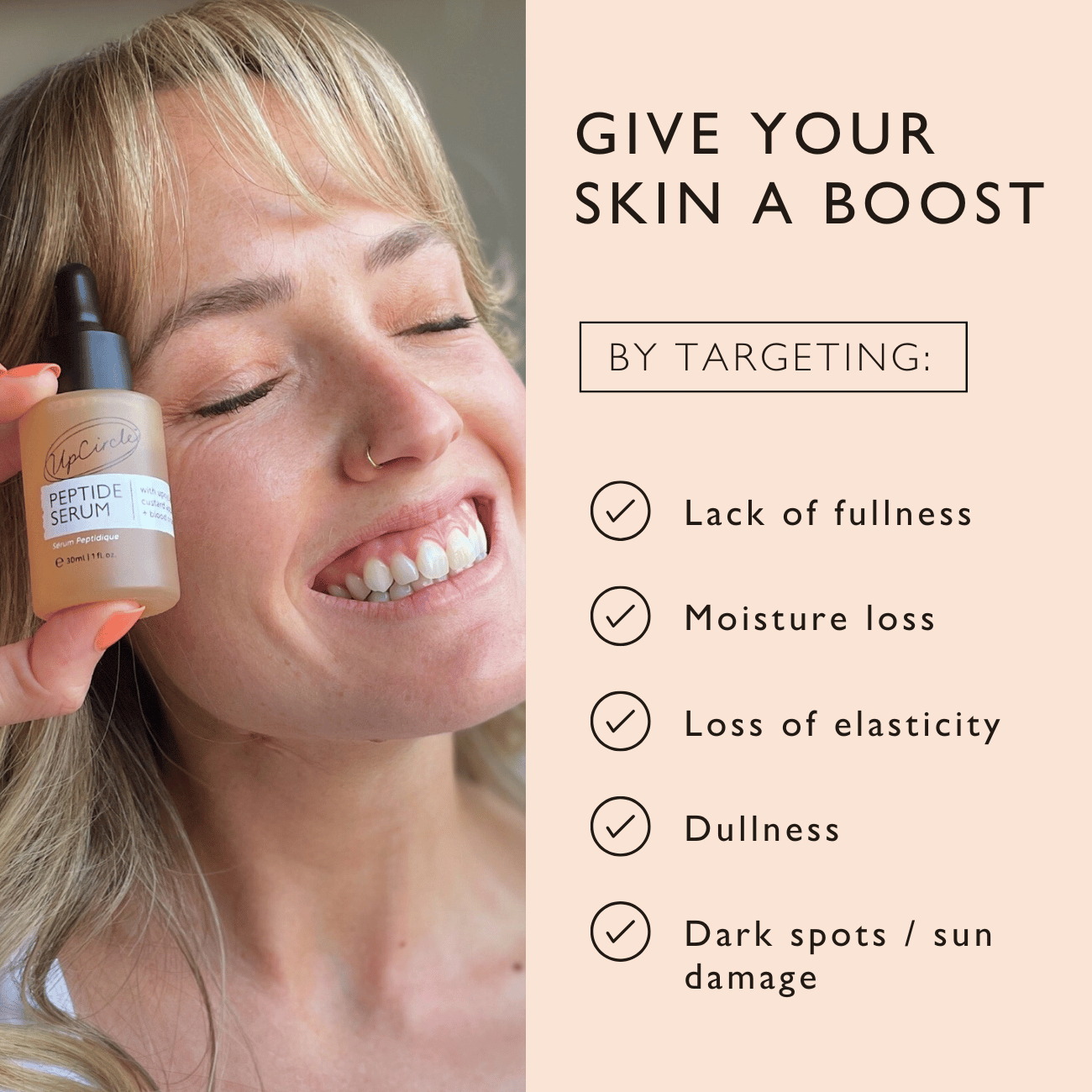 Peptide Serum with Custard Apple + Blood Orange - M2G