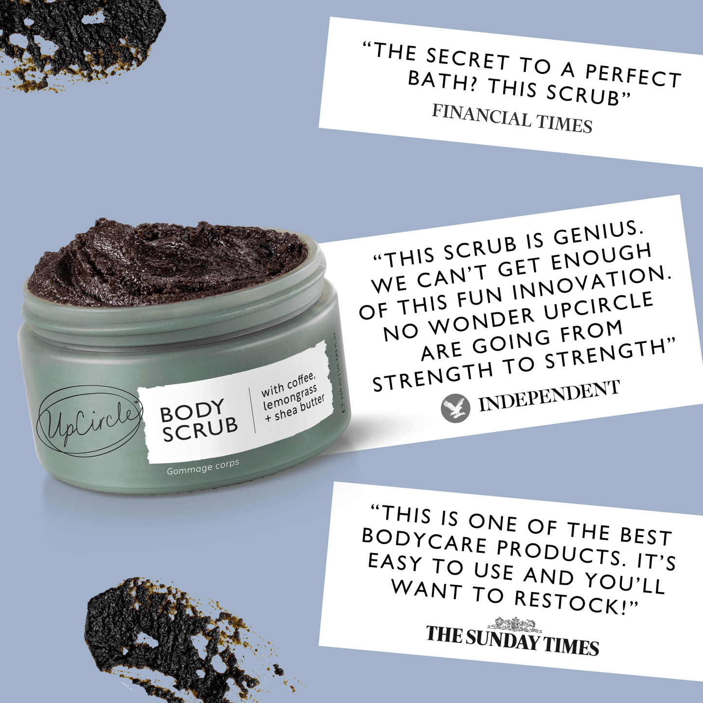 Coffee Body Scrub with Lemongrass - M2G