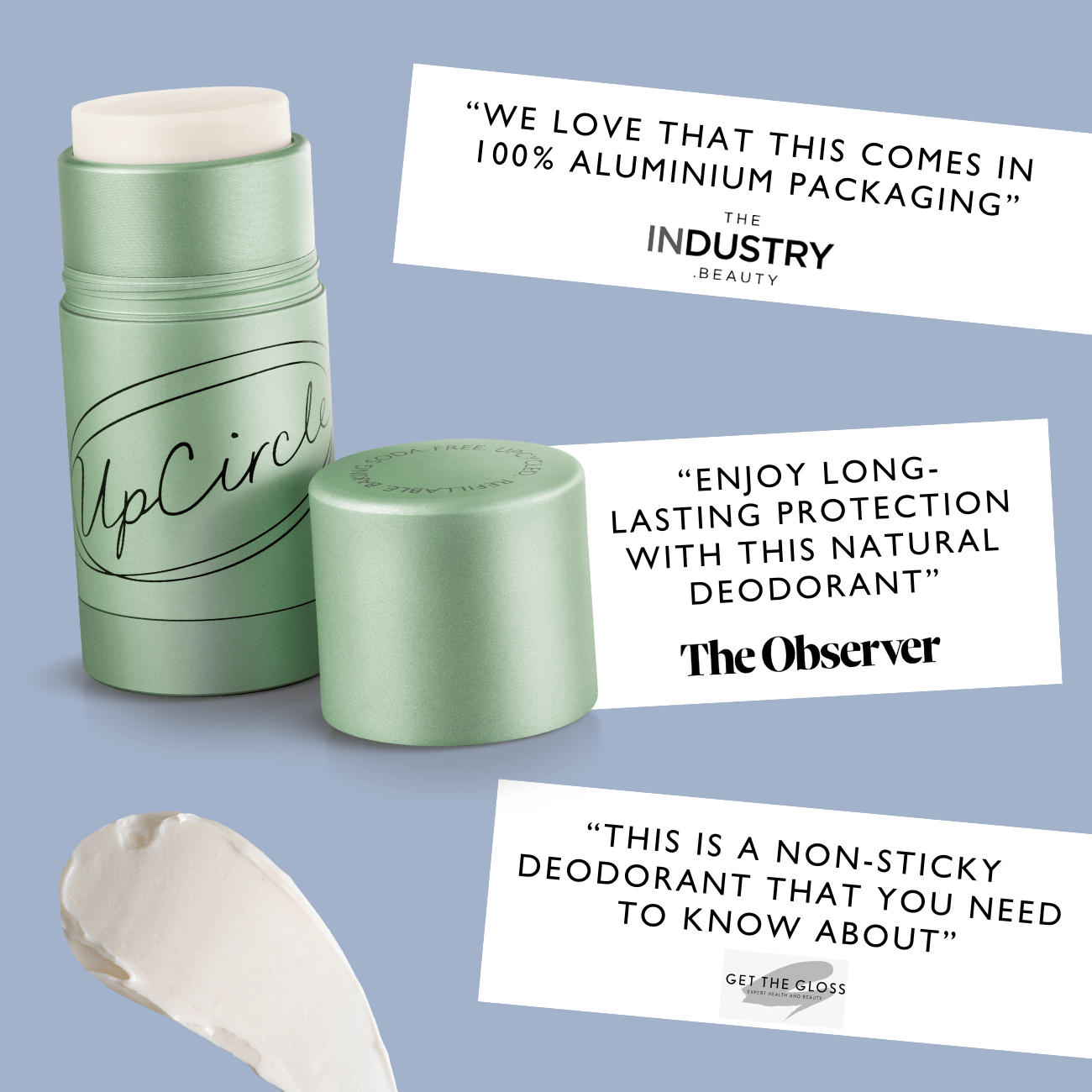 Refillable Deodorant with Macadamia + Bergamot - M2G