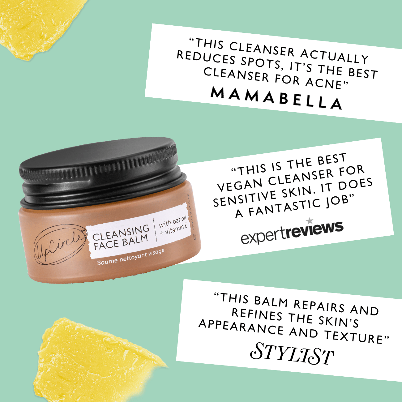 Cleansing Face Balm with Oat Oil + Vitamin E - Travel Size - M2G