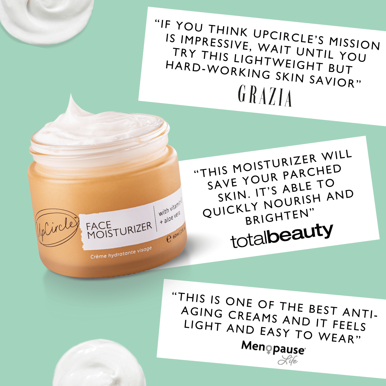 Face Moisturizer with Vitamin E - Jumbo - M2G