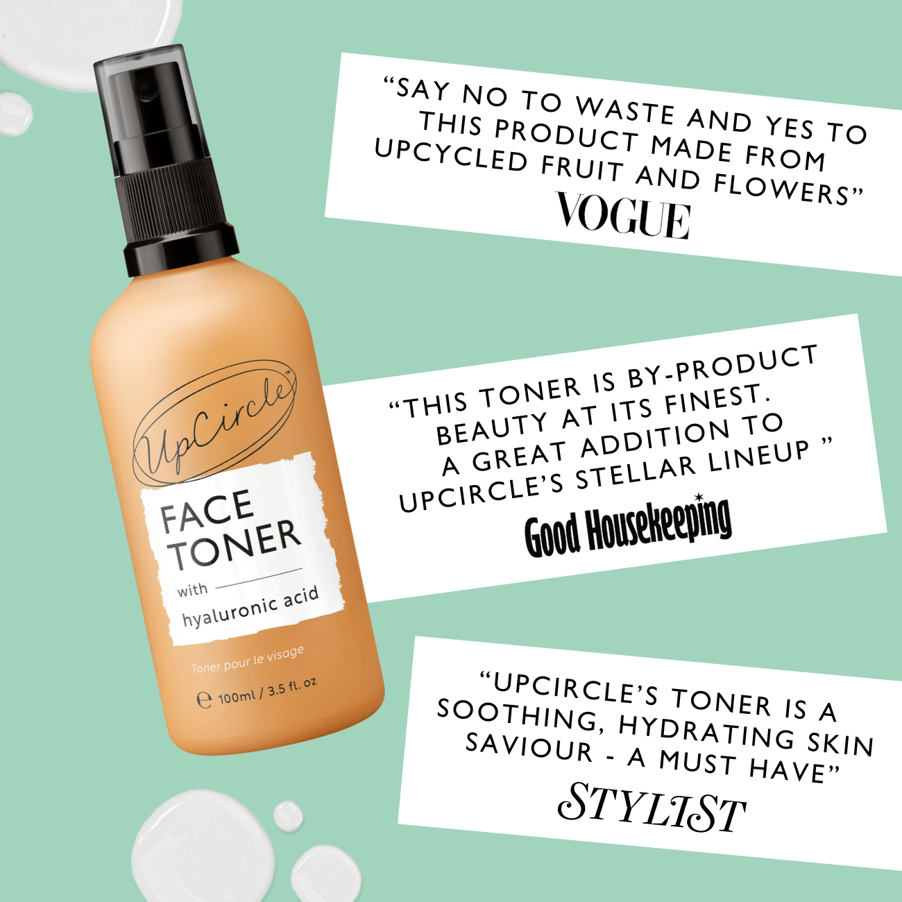 Face Toner with Hyaluronic Acid - M2G