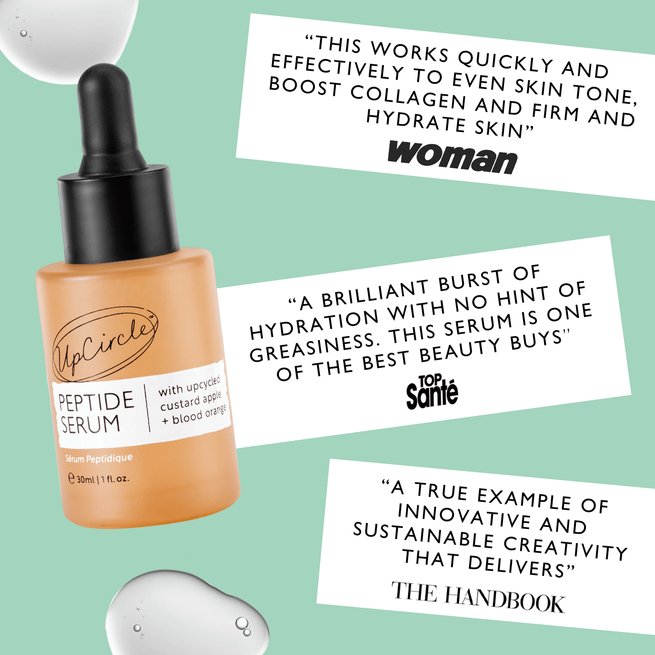 Peptide Serum with Custard Apple + Blood Orange - M2G