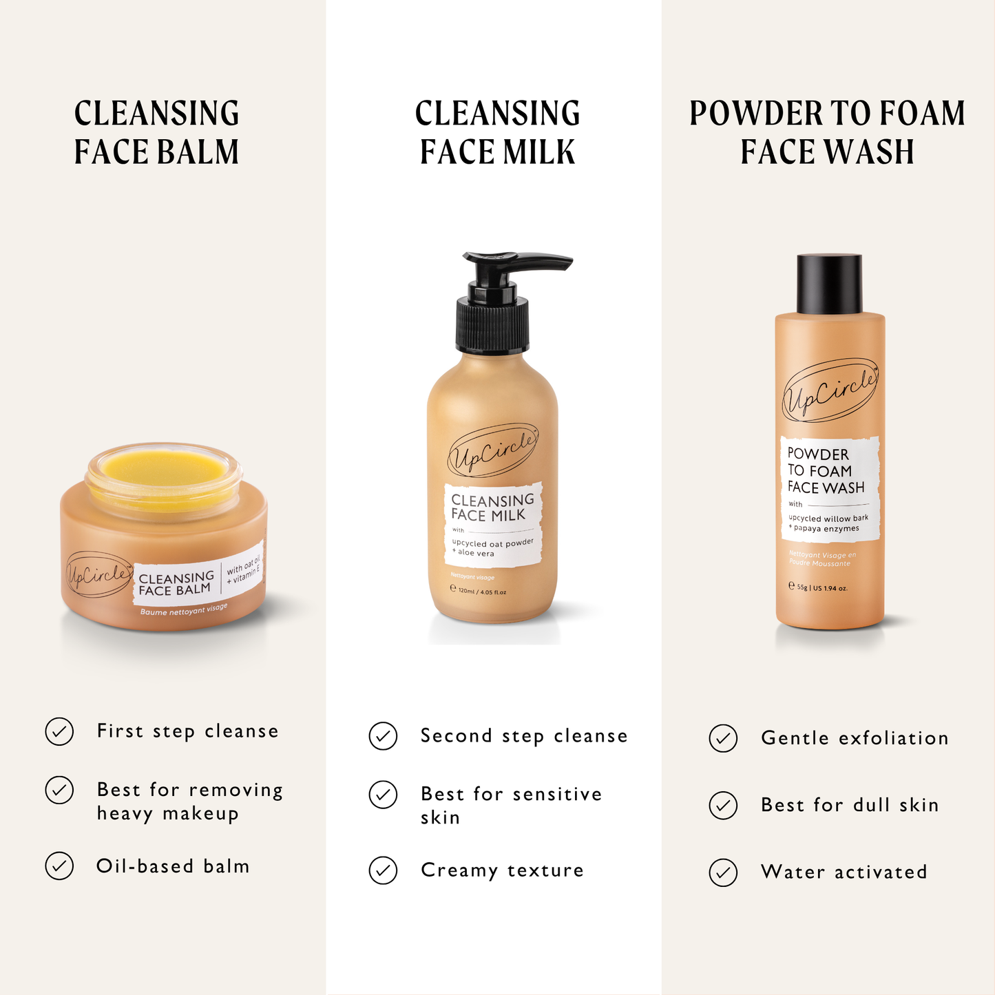 Powder to Foam Face Wash with Willow Bark + Papaya Enzymes - M2G
