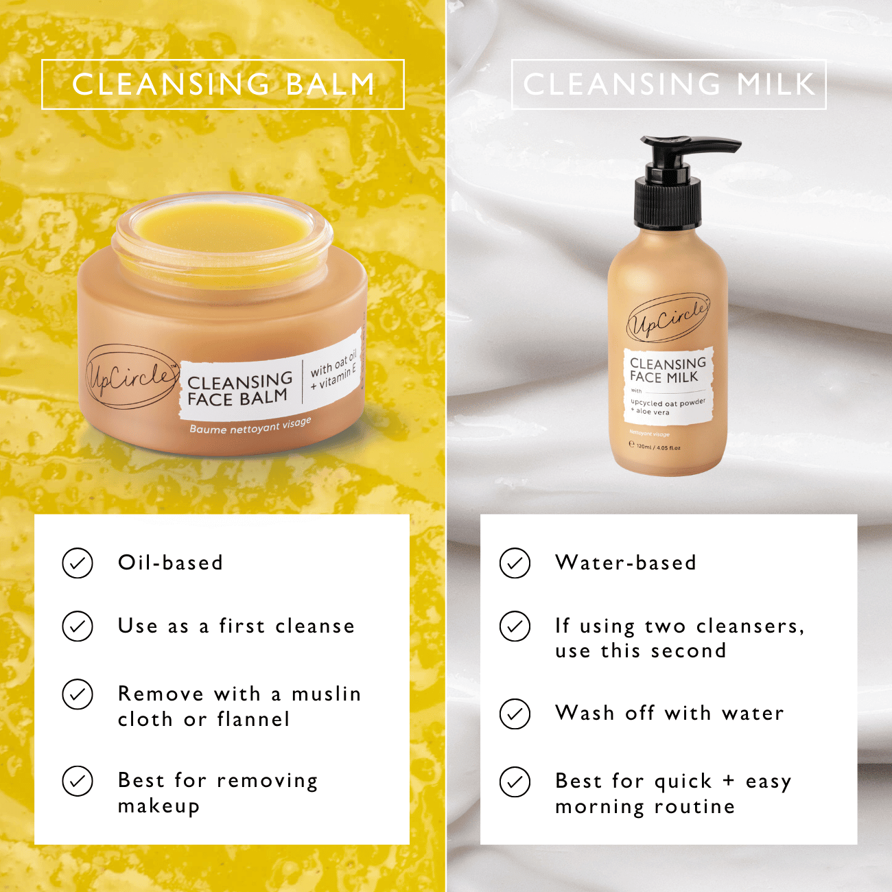 Cleansing Face Balm with Oat Oil + Vitamin E - M2G