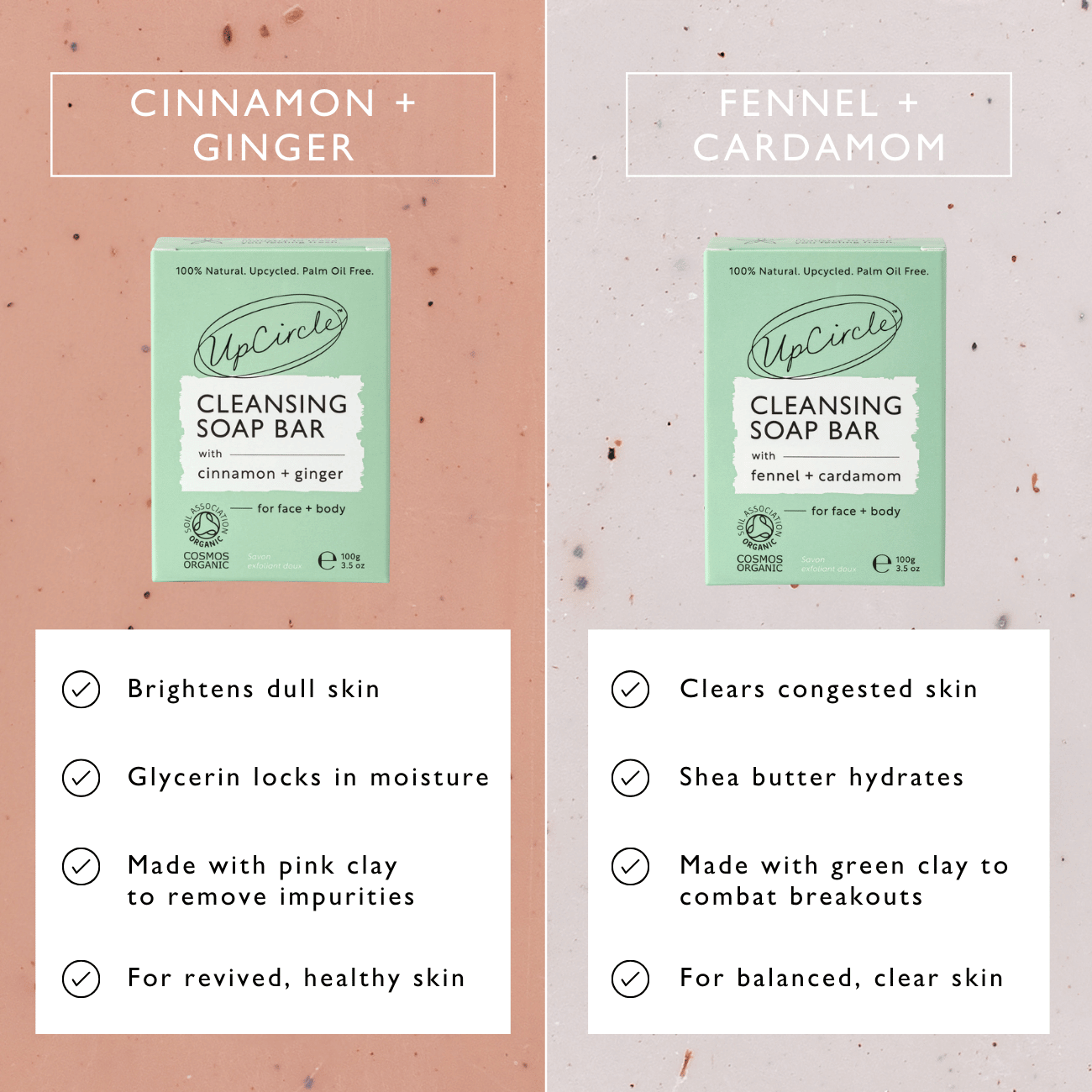 Cinnamon + Ginger Cleansing Bar - M2G