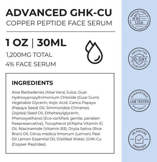 Advanced GHK-Cu Neck & Face Serum