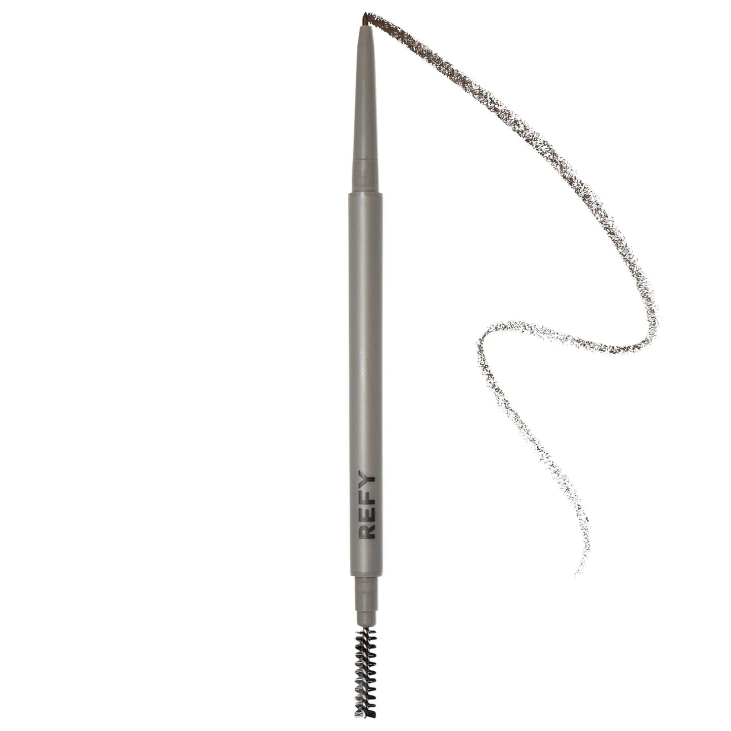 REFY Brow Pencil - Ultra-Fine Tip for Precise Definition & Natural 3D Eyebrow Shaping - Long Lasting, Cruelty & Paraben-Free