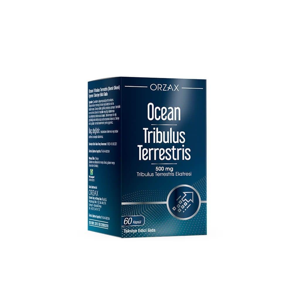 Ocean Tribulus Terrestris 500 mg - Natural Dietary Supplement for Adult Health & Wellness