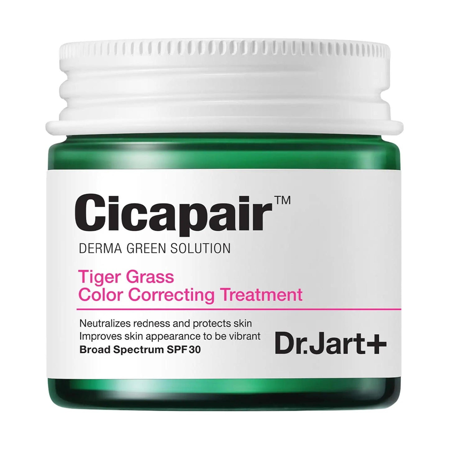 Dr. Jart+ Cicapair Tiger Grass Color Correcting Treatment SPF 30 - Soothe Redness & Protect Skin