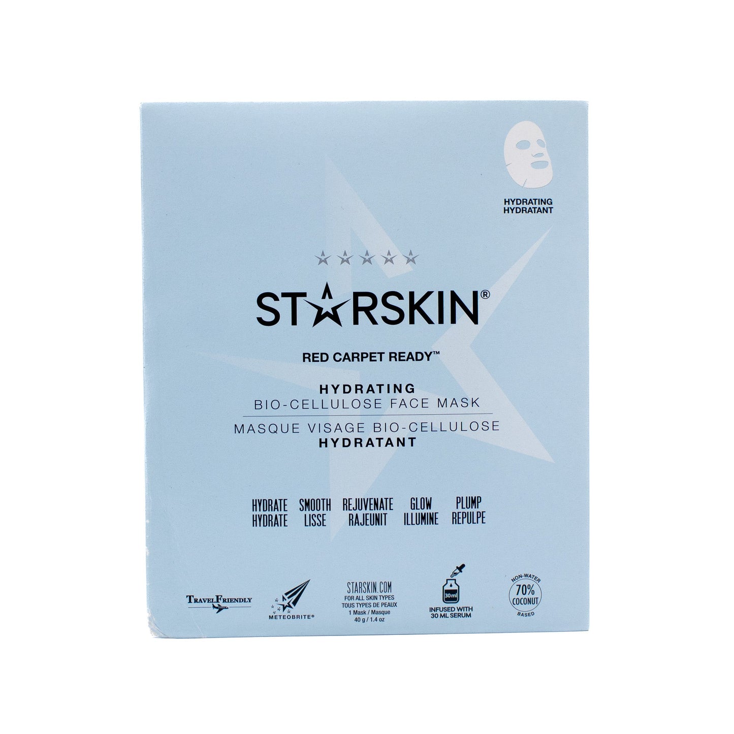 STARSKIN Red Carpet Ready Hydrating Face Mask 1 MASK - Imperfect Box - M2G