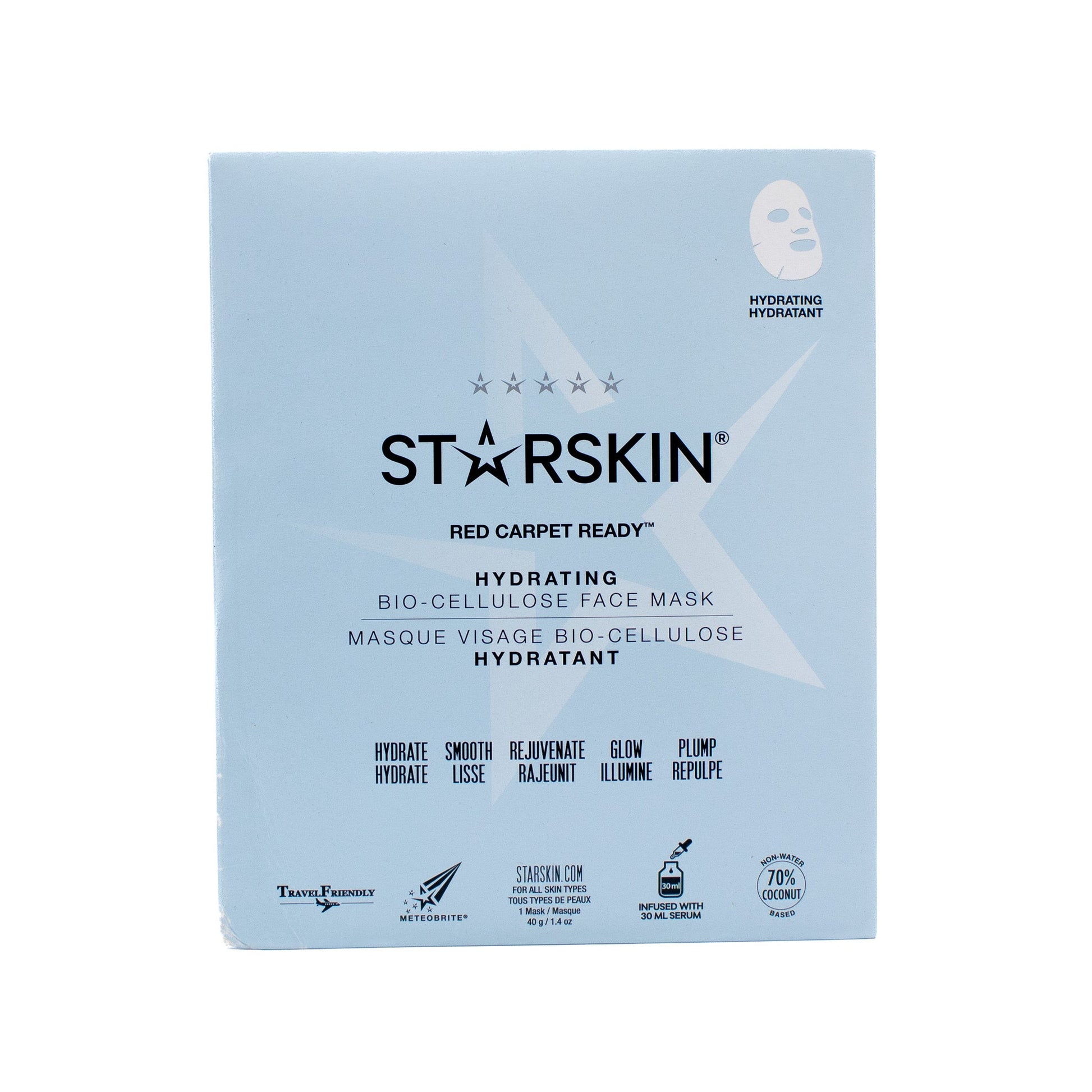 STARSKIN Red Carpet Ready Hydrating Face Mask 1 MASK - Imperfect Box - M2G