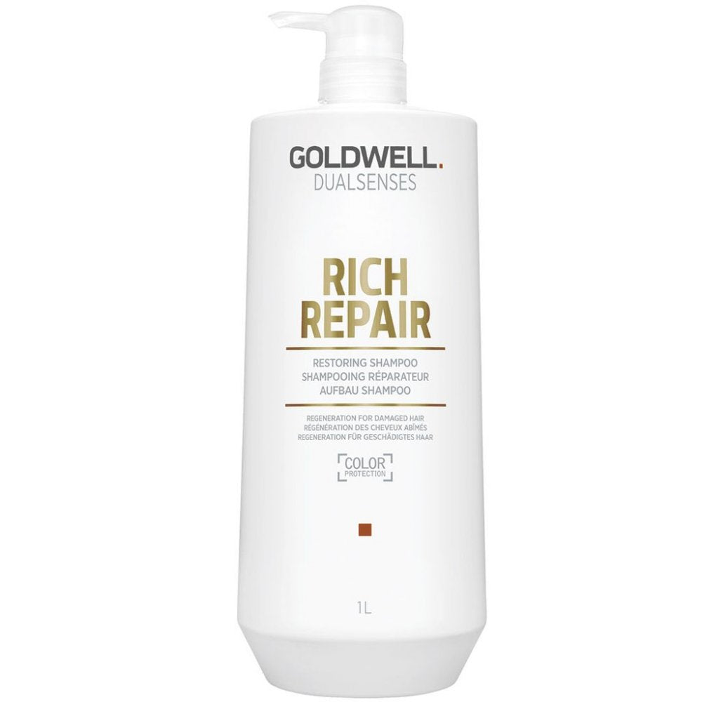 Goldwell DualSenses Rich Repair Restoring Shampoo 10.1 oz - M2G