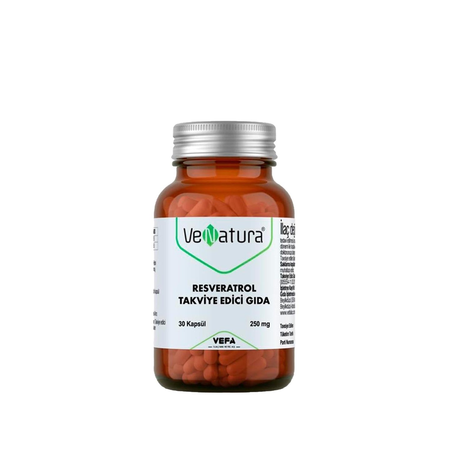 VeNatura Resveratrol : Powerful Antioxidant - 30 Capsules