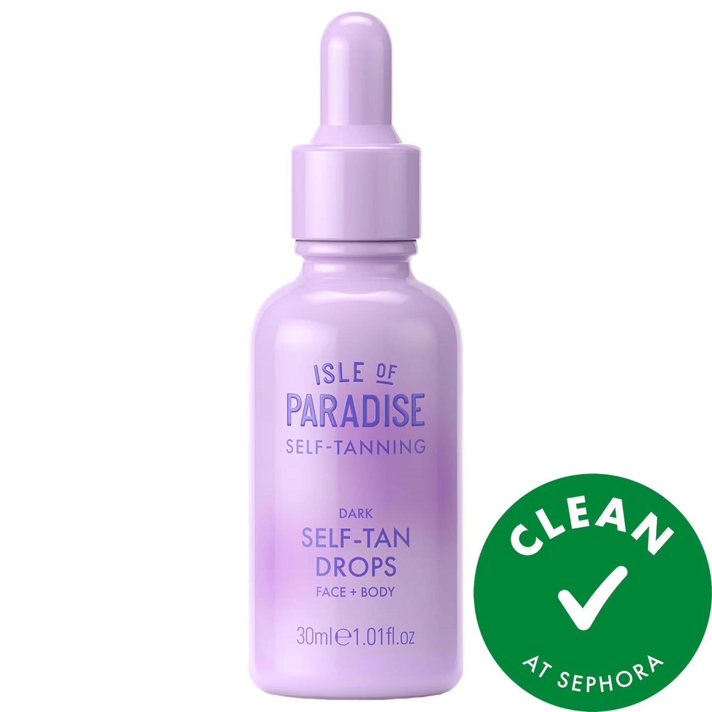 Self-Tan Face Drops: Natural Buildable Tan with Hyaluronic Acid & Niacinamide - Fragrance-Free, Non-Comedogenic Face Tanner