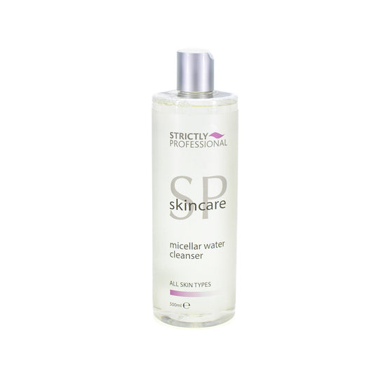 STRICTLY PROFESSIONAL Micellar Water Cleanser for All Skin Types 16.9oz - New - M2G