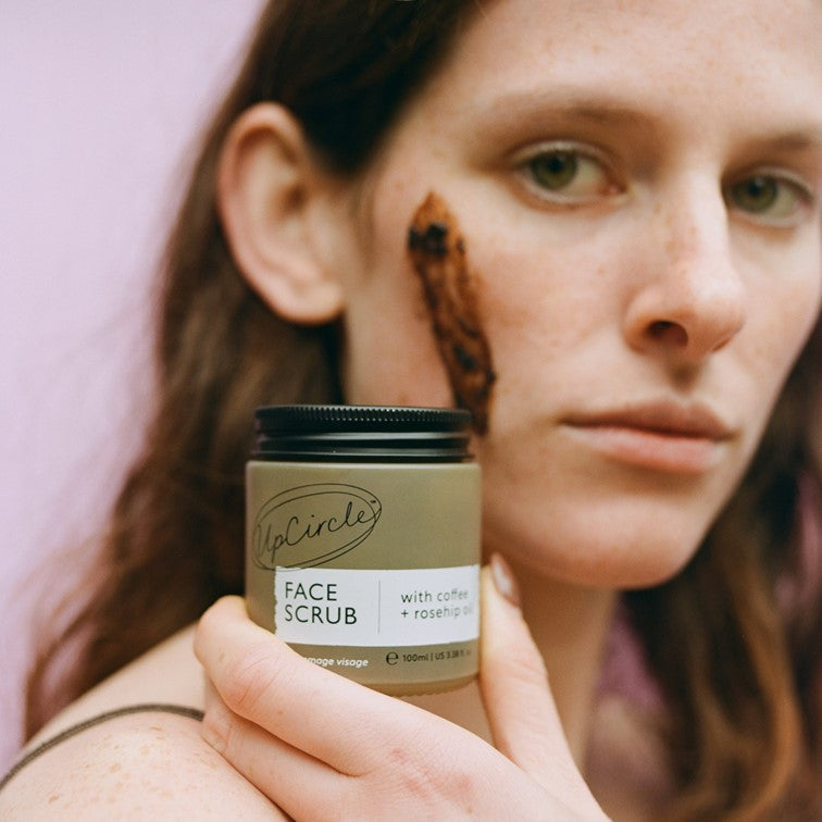 Face Scrub with Coffee + Rosehip Oil - M2G