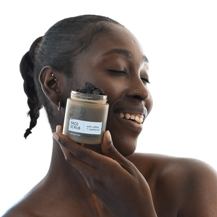 Face Scrub with Coffee + Rosehip Oil - M2G