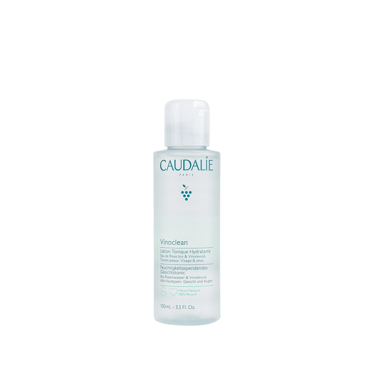 Caudalie Vinoclean Moisturizing Toner 100ml - Hydrating Skincare for Dry & Sensitive Skin