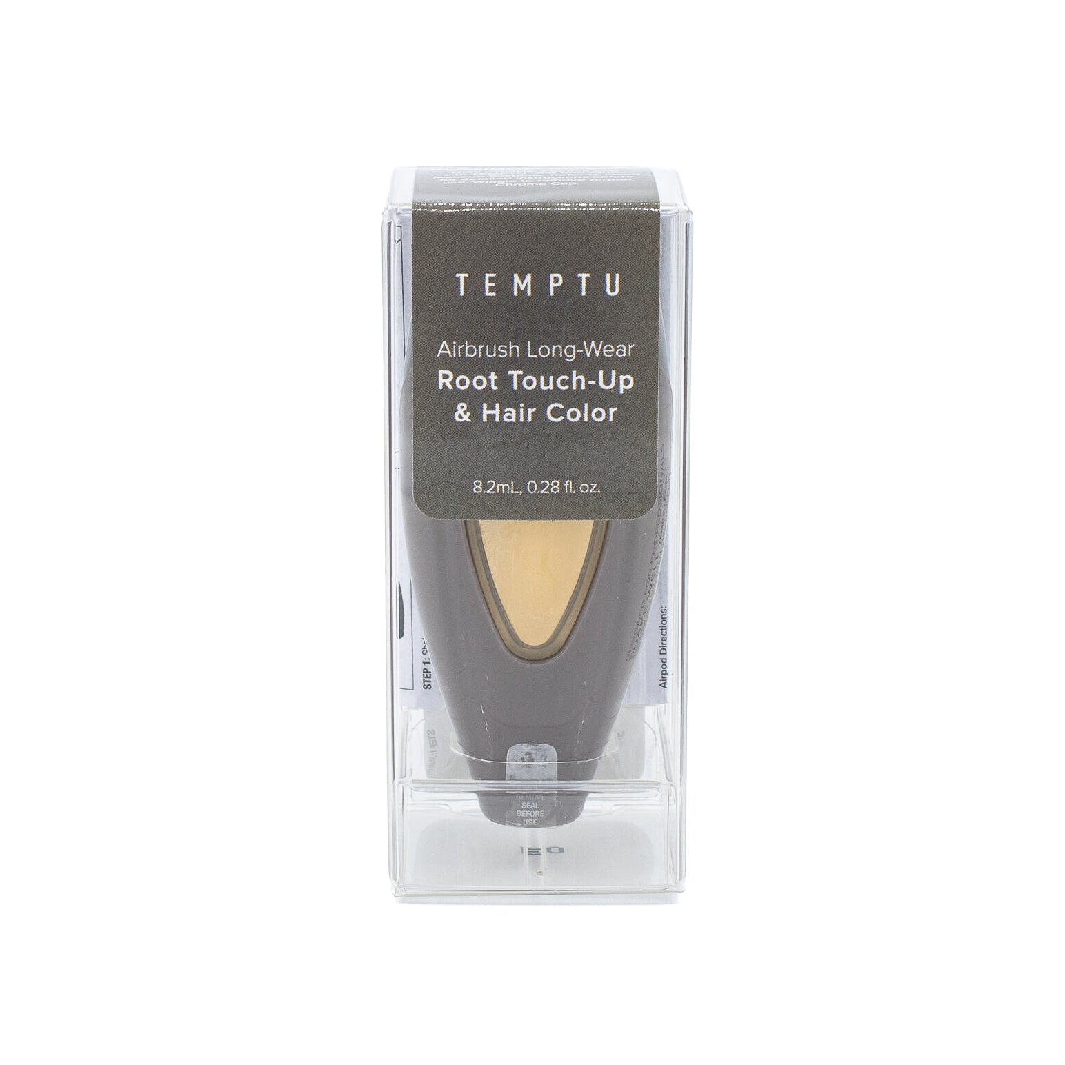 TEMPTU Airbrush Root Touch-Up Hair Color PLATINUM BLONDE 0.28oz - Imperfect Box - M2G