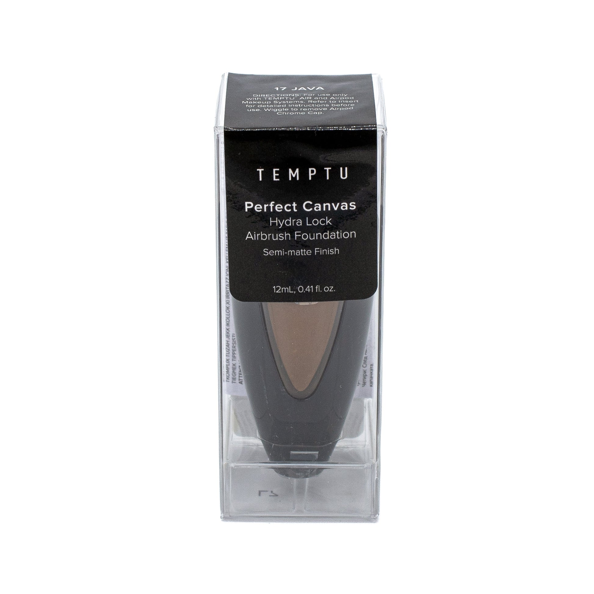 TEMPTU Perfect Canvas Hydra Lock Airbrush Foundation 17 JAVA - Imperfect Box - M2G