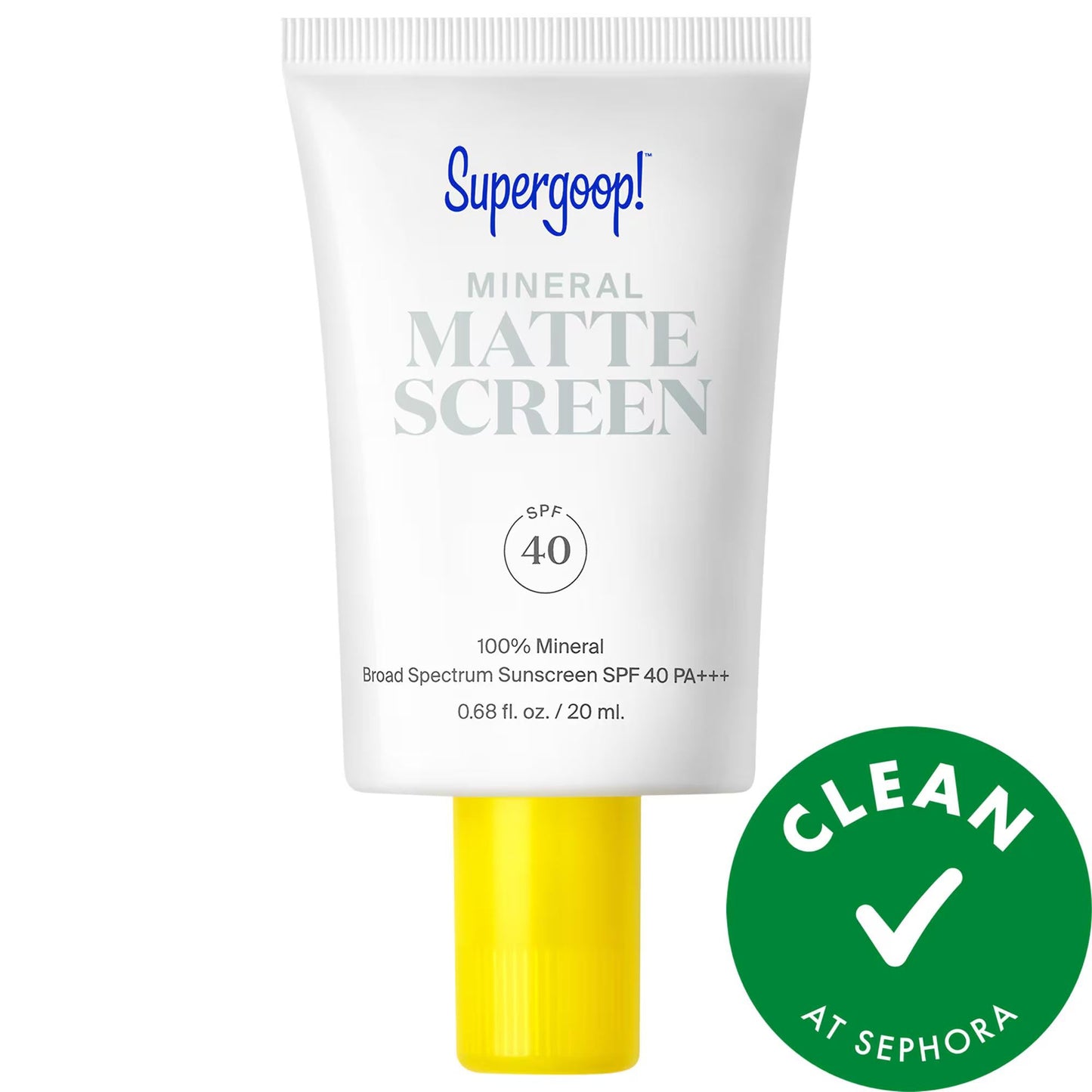 Drunk Elephant 100% Mineral Mattescreen Sunscreen SPF 40 - Mattifying Tinted Mineral Sunscreen for Normal to Oily Skin, Vegan & Cruelty-Free