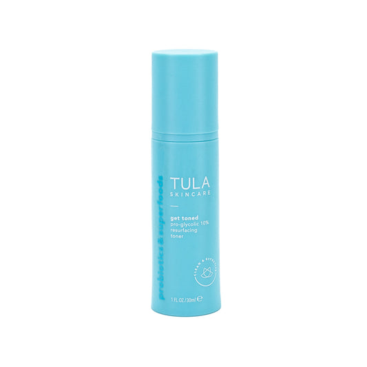TULA Get Toned Pro-Glycolic 10 Resurfacing Toner 1oz - New - M2G
