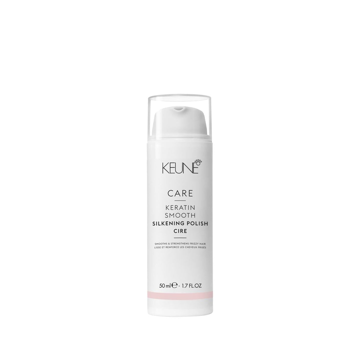 Keune Keratin Smooth Silkening Hair Cream - 50ml, Nourishing & Shine Enhancing Treatment for Smooth & Silky Hair