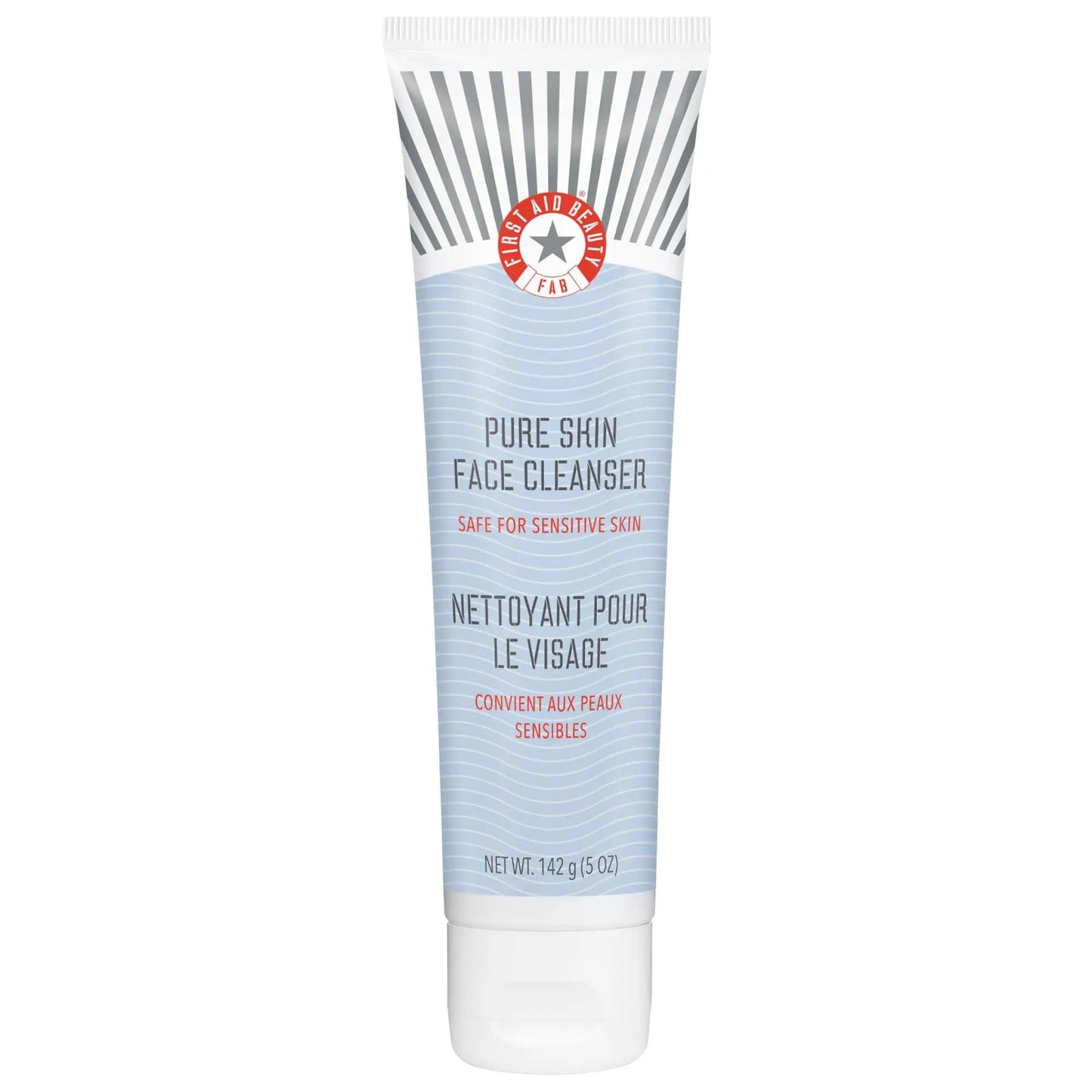 Pure Skin: Gentle Hydrating Face Cleanser - Fragrance-Free, Vegan Aloe Vera Face Wash for Dry & Sensitive Skin, Non-Stripping, pH Balanced