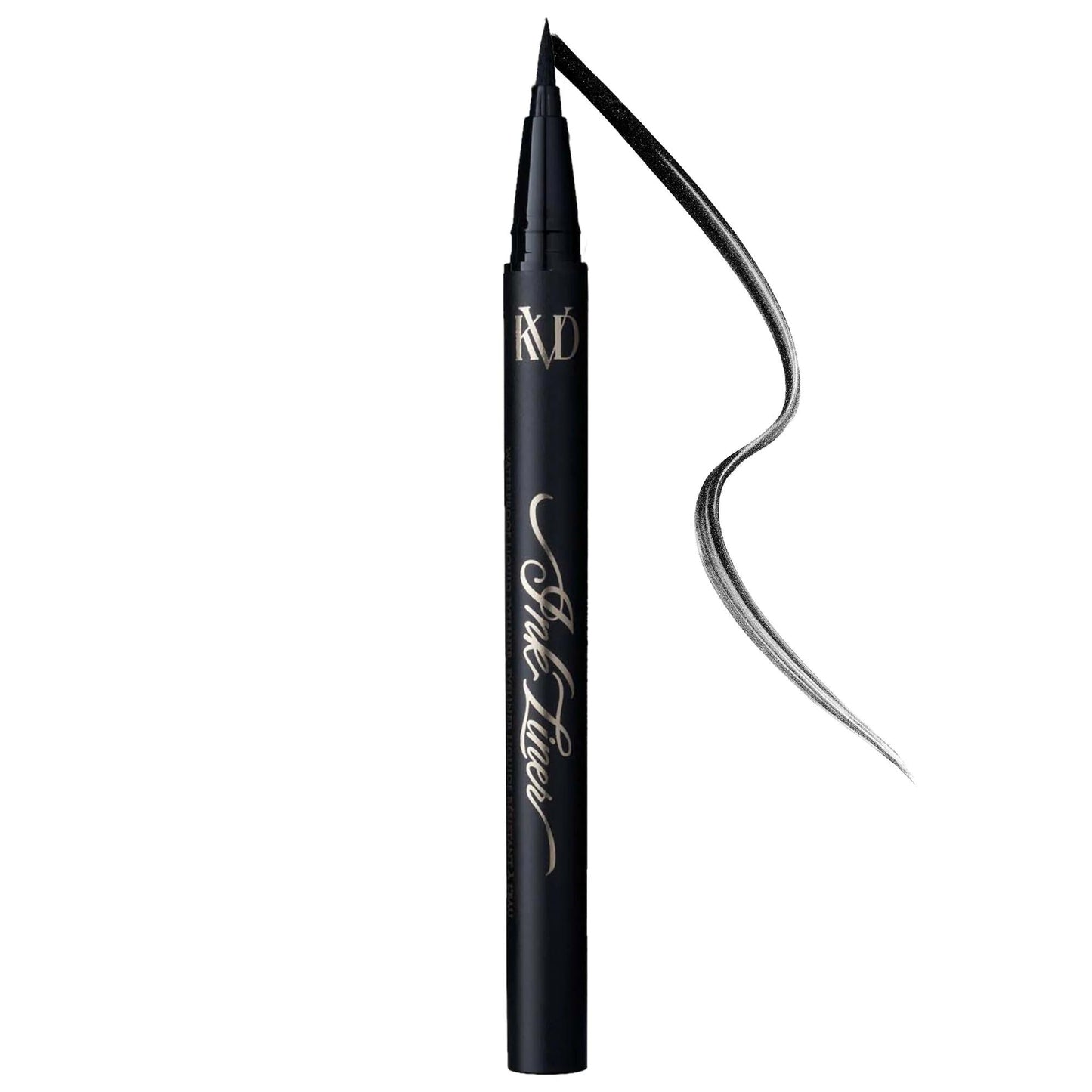 KVD Beauty Ink Liner Waterproof Felt-Tip Liquid Eyeliner - Vegan, Cruelty-Free, Long-Lasting Makeup