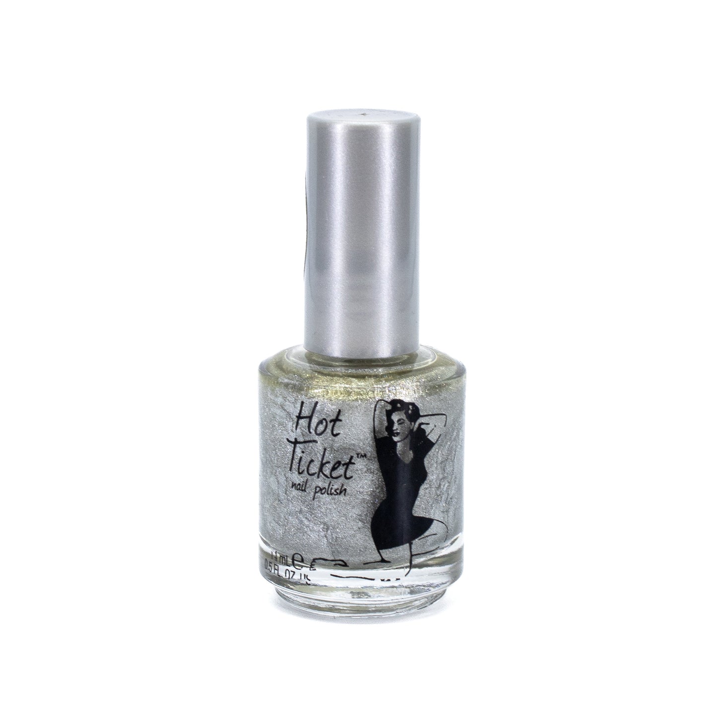 The Balm Hot Ticket Nail Polish SILVER SPOON ME 0.5oz - New - M2G
