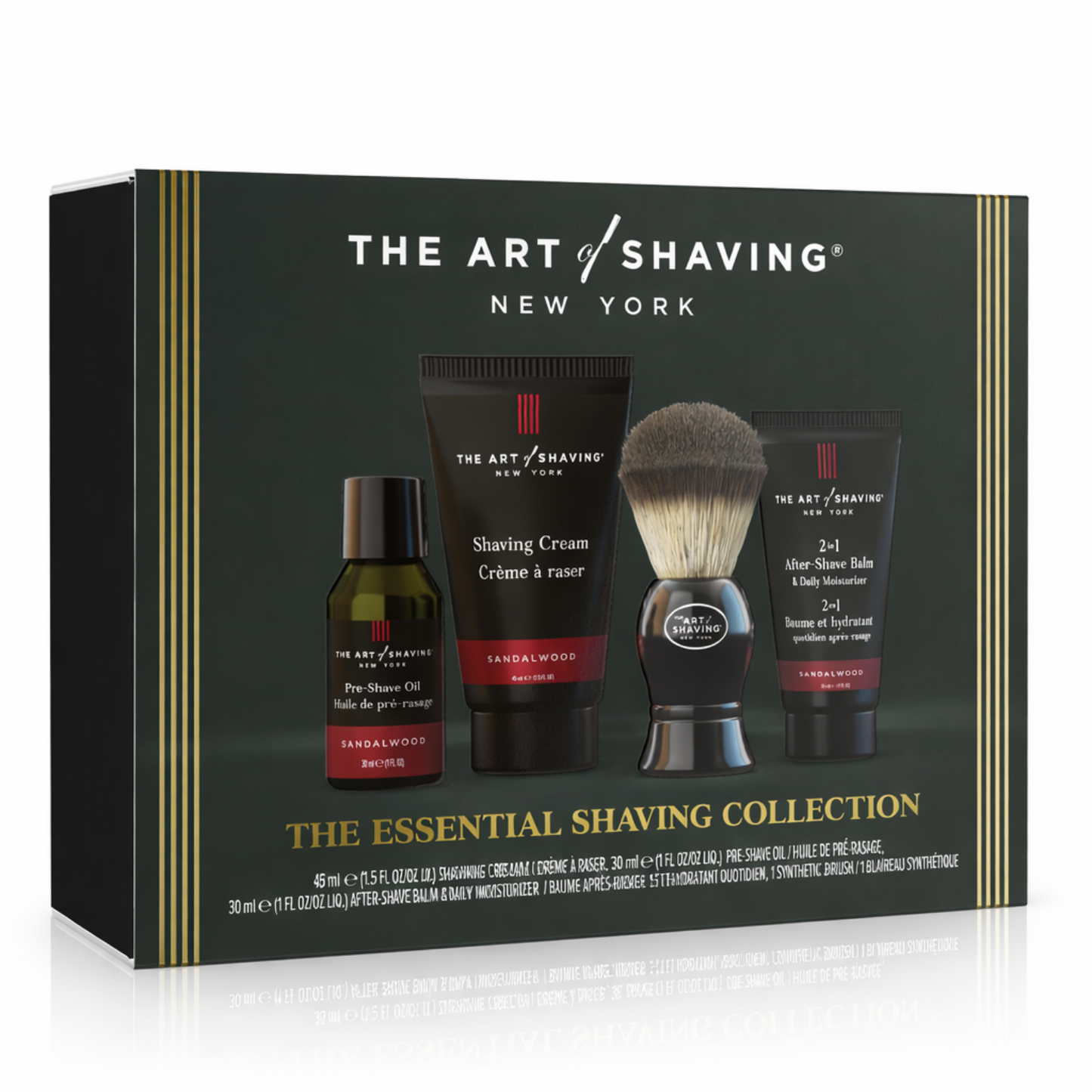 The Art of Shaving Essential Shaving Collection Sandalwood - M2G