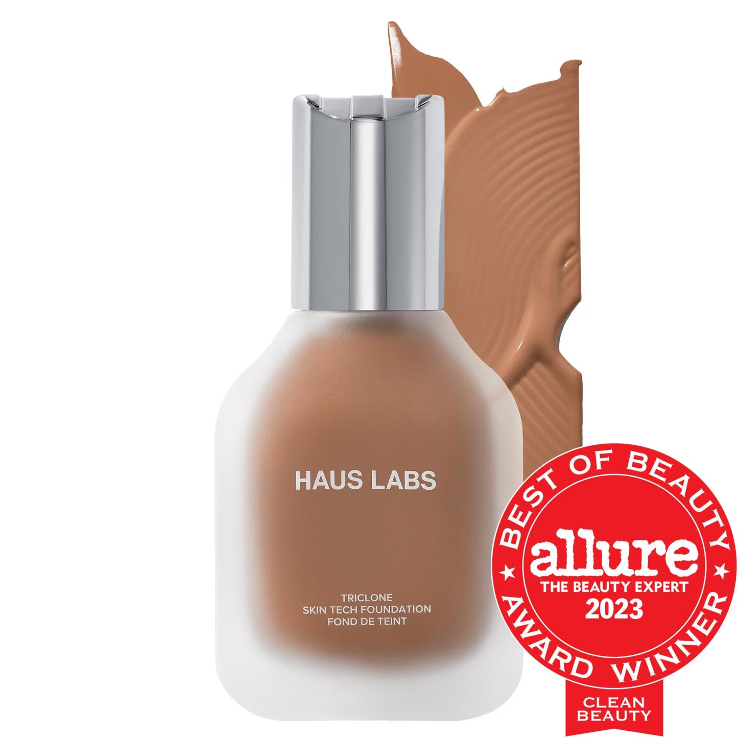 Triclone Skin Tech: Medium Coverage Foundation - Redness Reducing, Vegan, Non-Comedogenic & Weightless Feel for Sensitive Skin