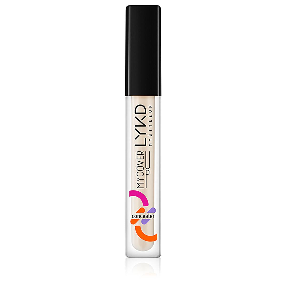 LYKD Liquid Concealer for High Coverage, Radiant Finish - Under Eye Concealer for Sensitive Skin