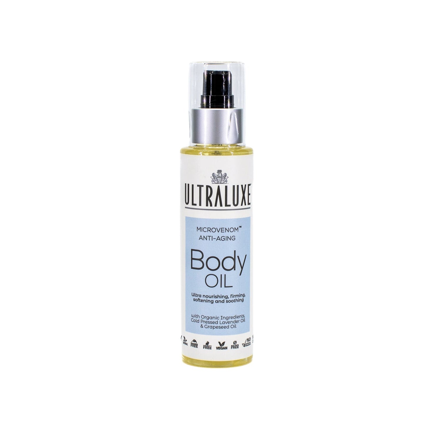 ULTRALUXE MicroVenom Anti-Aging Body Oil 4oz - New - M2G