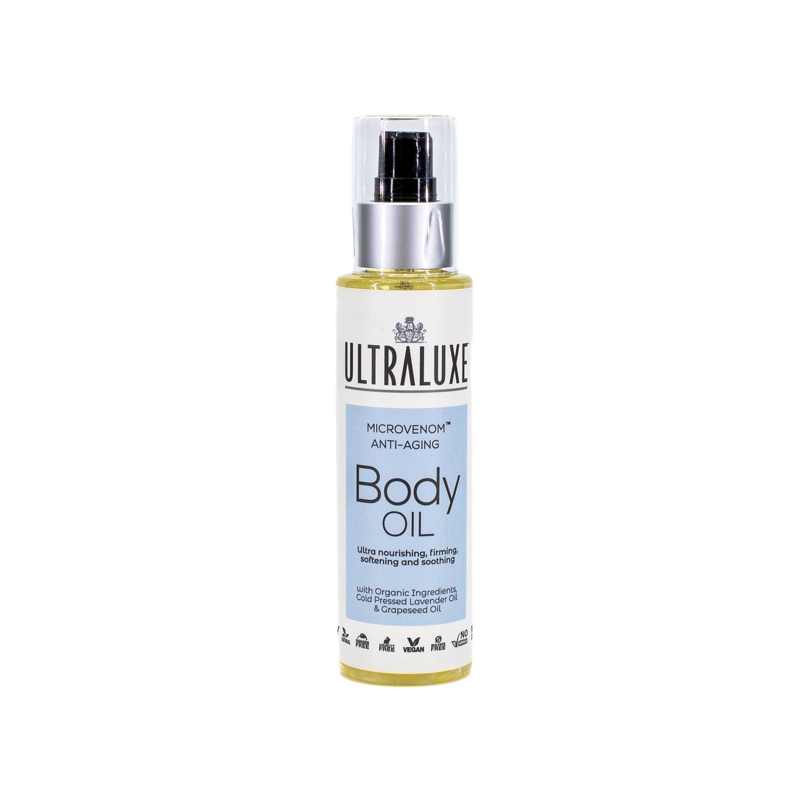 ULTRALUXE MicroVenom Anti-Aging Body Oil 4oz - New - M2G