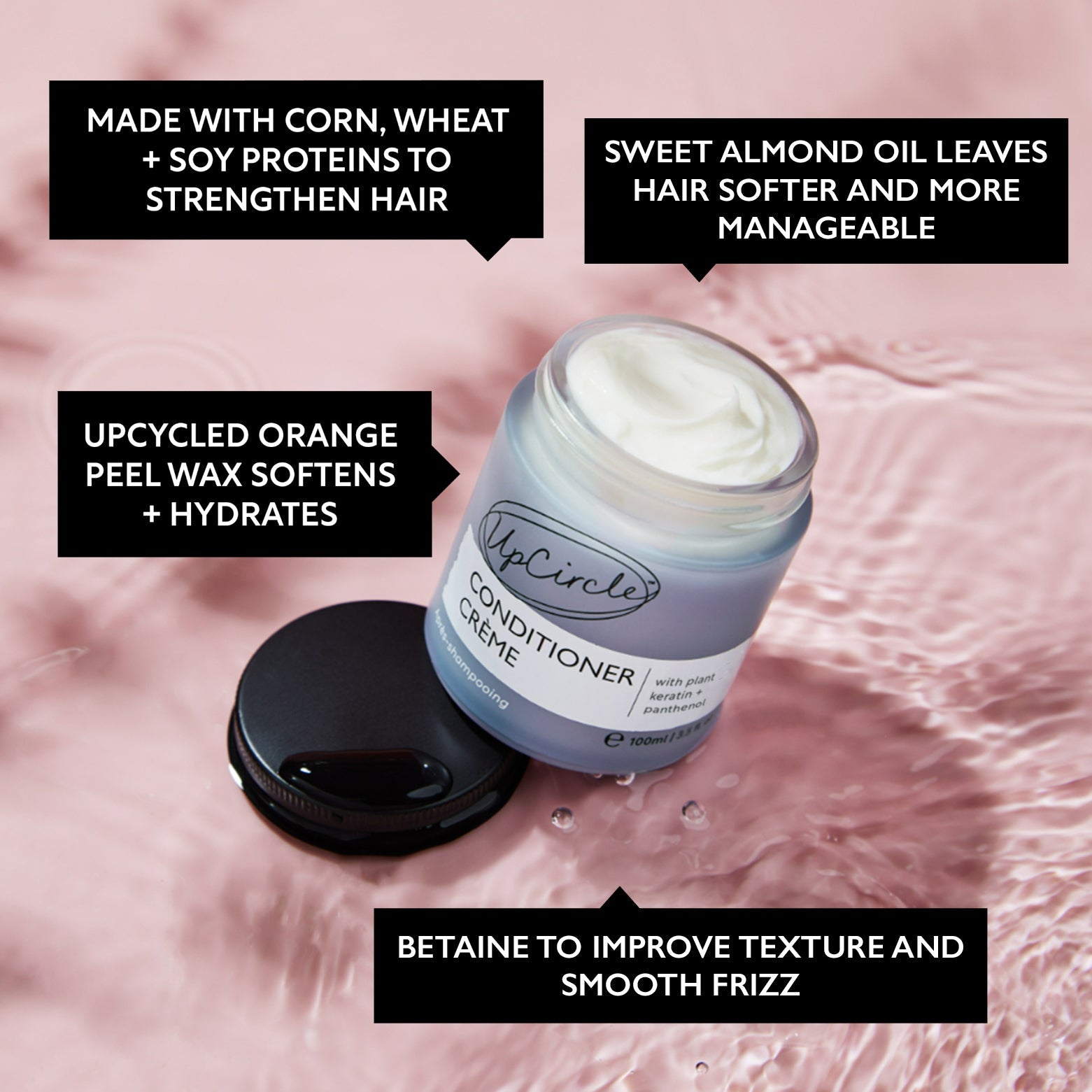 Conditioner Crème with Plant Keratin + Panthenol - M2G