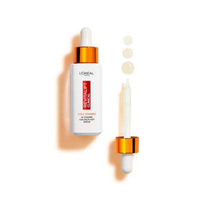 Loreal Paris Revitalift Clinical C Vitamin C Brightening Anti-Aging Serum 30ml - Brightens, Evens Skin Tone, Reduces Dark Spots
