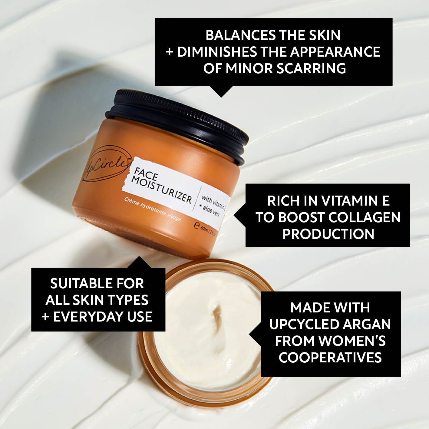 Face Moisturizer with Vitamin E - M2G