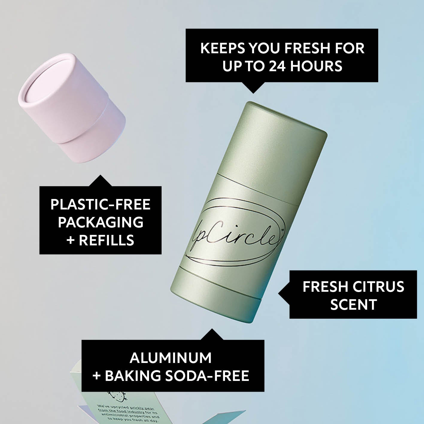 Refillable Deodorant with Macadamia + Bergamot - M2G